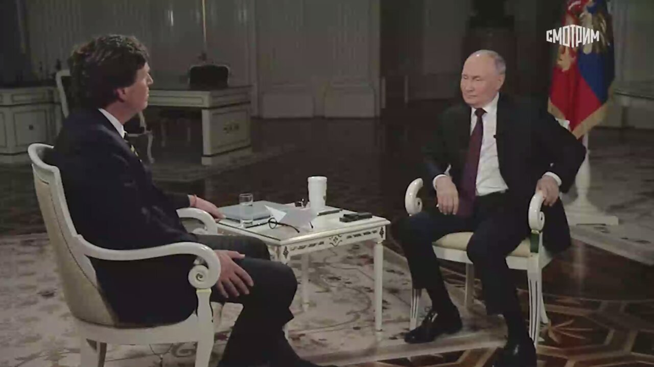 Путин в интервью Такеру Карлсону упомянул Илона Маска и рассказал о рисках создания "сверхчеловека"